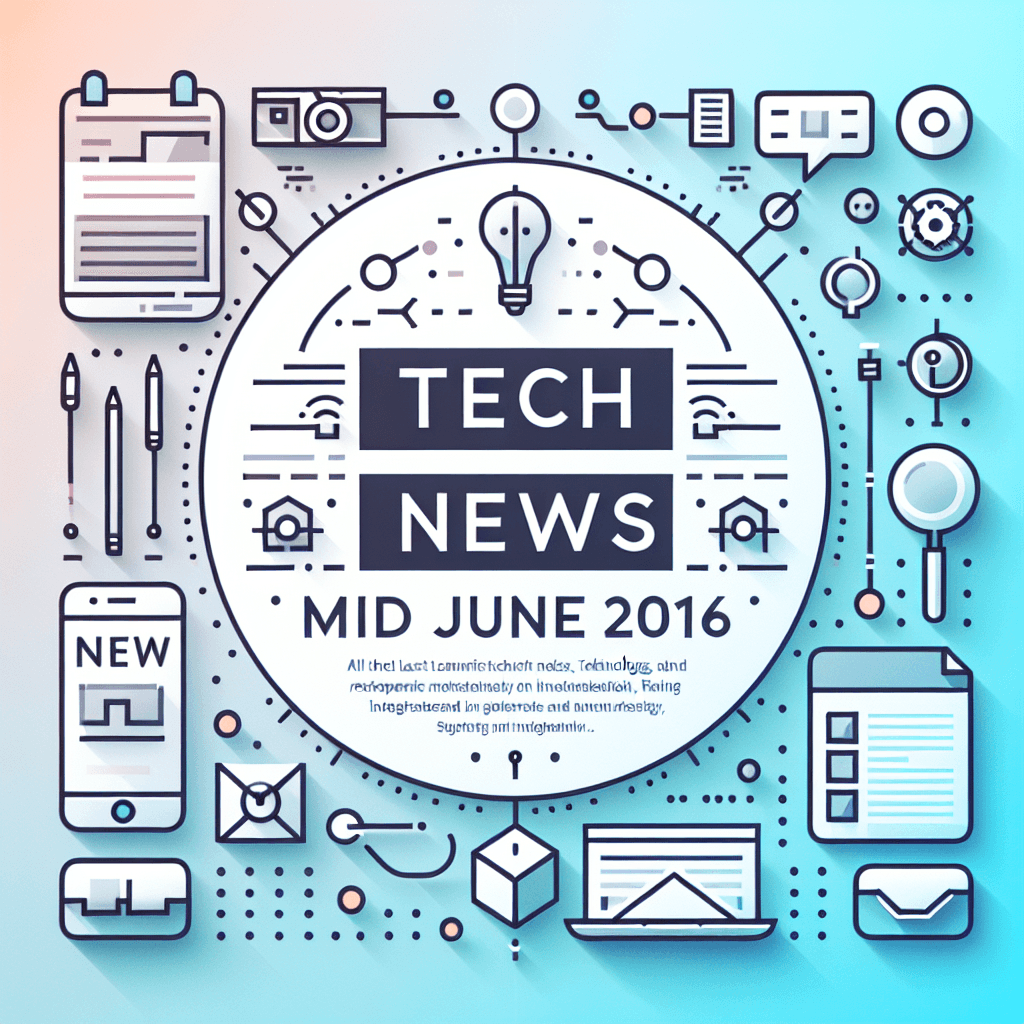 Tech News Mid June 2016
