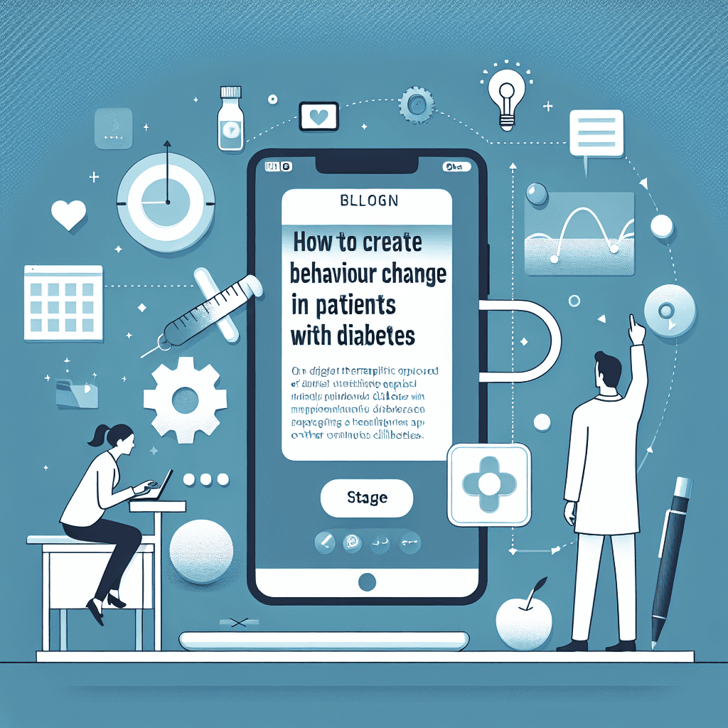 How to create behaviour change in patients with diabetes through healthcare UX design
